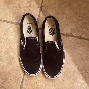 Vans slip ons